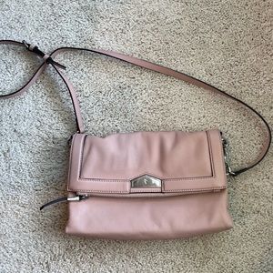 Simply Vera Vera Wang Fold-over Triple Pocket Chain Crossbody Bag